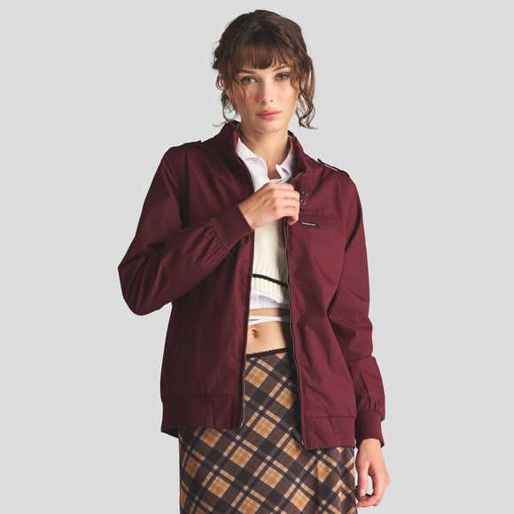 Women's Classic Iconic Racer Jacket (Slim Fit) - Picture 2 of 6